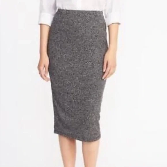Old Navy Skirts Old Navy Jersey Knit Midi Pencil Skirt Poshmark